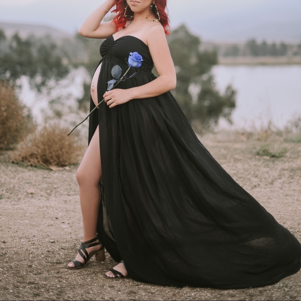 Maternity photoshoot dress